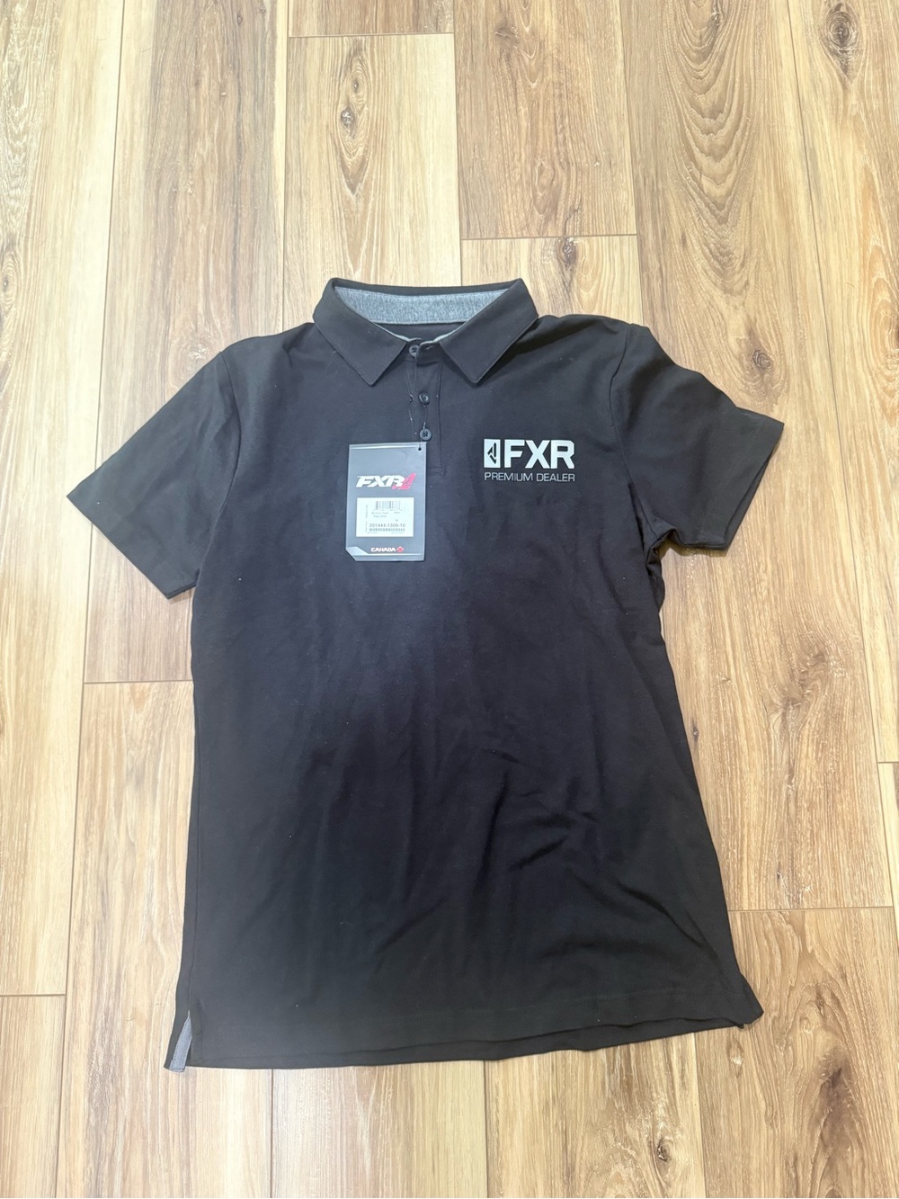 FXR Men's Black Polo Shirt - Premium Dealer Logo